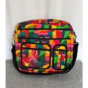 Nova Ortho-Med Multi-Color Cat Print Walker Wheelchair Bag Organizer Accessory